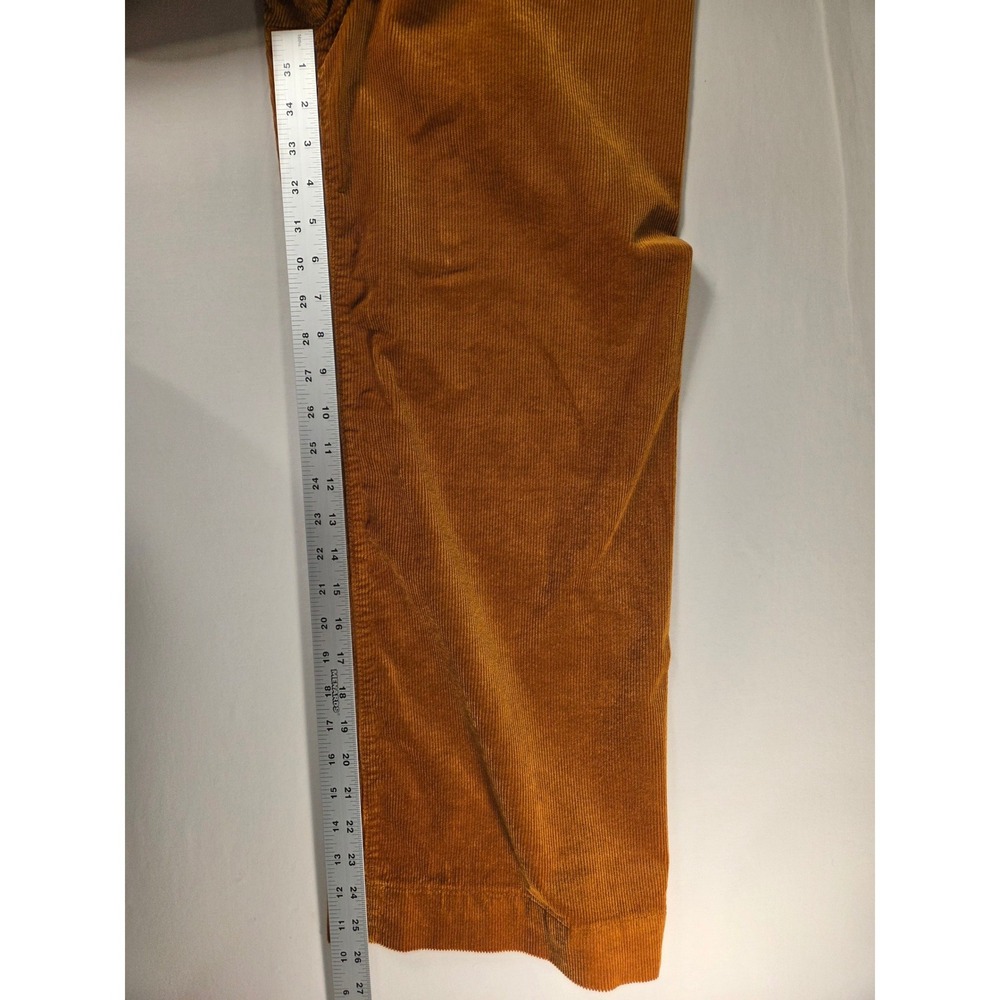 Maeve by Anthropologie Colette Corduroy Cropped Wide Leg Pants Women's Size 28 - Picture 9 of 10